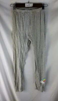 Pantalones de pijama Carter's Rainbow 12 grises para niña usados Foto 1 de 4