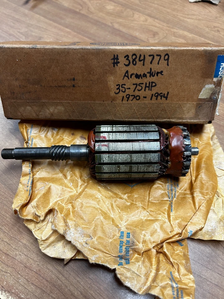 NIB OEM OMC Evinrude Johnson Armature 384779 35-75HP 1970-1994 - Image 1 of 3