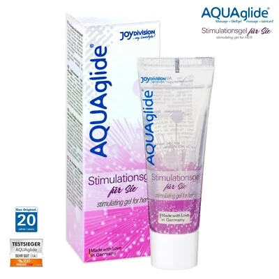 Stimulationsgel AQUAglide Stimulating Gel Stimolazione Donna Foto 1 de 4