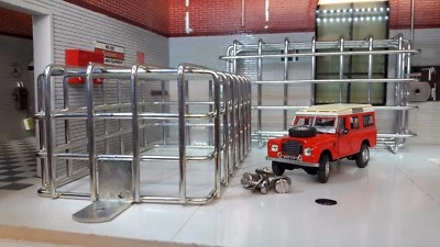 Zinc Plated Rear Light Guards MRC316 & Stainless Screws Land Rover Series 2 2a 3 - Image 1 of 3