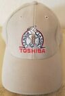 Beige Toshiba Senior Classic Golf Hat Baseball Cap Forté Gear - 100% Cotton OSFA