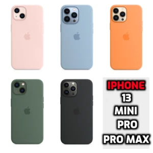Original Apple für iPhone 13 / Pro / Max Silikon Hülle Case mit MagSafe - Bild 1 von 35