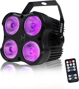 DJ Par Lights, RGBW Satge Led Par Light Sound Activated Stage Lights, Super Brig - Picture 1 of 12