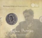 BU Coin £5 Five Pound 2104 Alderney Dylan Thomas Royal Mint Pack Sealed
