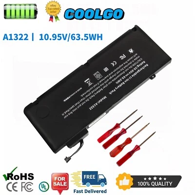 Batería A1322 para Apple MacBook Pro 13" A1278 mediados de 2009 2010 2011 2012 661-5229 Foto 1 de 4