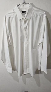 Calvin Klein Men's 100% Cotton 19- 36/37 Long Sleeve Dress Shirt - Picture 1 of 5