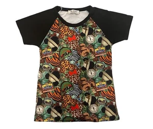 Disney Animal Kingdom Unisex Kids Safari Jungle Adventure Shirt Boutique Size 8 - Picture 1 of 5