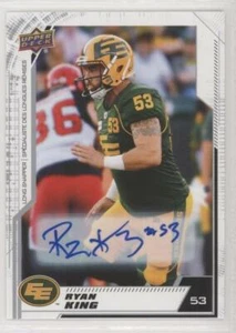 2020 Upper Deck CFL Autograph Auto 138 Ryan King Edmonton Eskimos Group E 1:37 - Picture 1 of 1