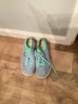 Женские замшевые теннисные туфли Dansko на шнуровке размер 41 (11) - Изображение 1 из 4