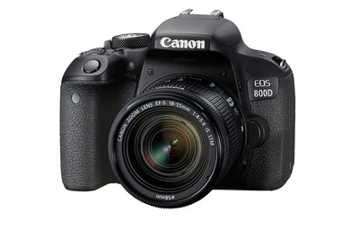 Canon EOS 800D Digital SLR +18-55 is STM Lente Negro (Modelo Intel) Modelo Sin Garantía Foto 1 de 4