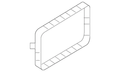 Genuine Mitsubishi Thermostat Housing Gasket MQ718297 - Image 1 of 2