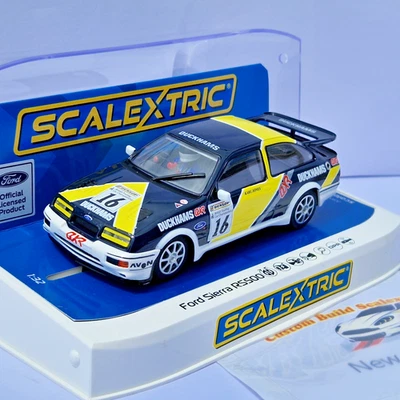 Coche Ranura Scalextric C4552A Ford Sierra RS500 Duckhams #16 1:32 NUEVO en Caja DPR Foto 1 de 4