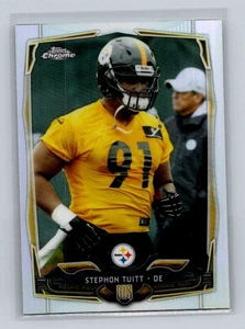 Stephon Tuitt 2014 Topps Chrome Refractor #210 RC Pittsburgh Steelers - Bild 1 von 2