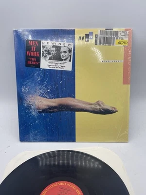 Men At Work Two Hearts LP Record COLUMBIA FC 40078 Vinyl 1985 Gatefold EX Shrink - Image 1 of 3