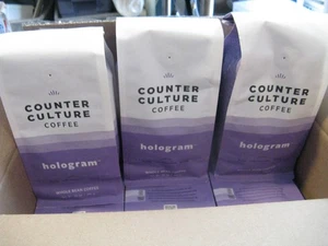  3 Counter Culture Hologram Medium Roast Whole Bean Coffee Bags - 12oz ea...New - Picture 1 of 4