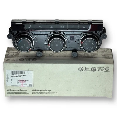 ORIGINAL VW CRAFTER Klimabedienteil Sitzheizung 7C0907426F WZU 7C0907426AN / AC - Image 1 of 4