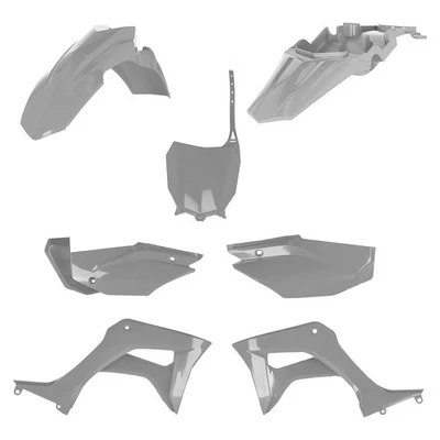Acerbis Full Plastic Kit Grey For Honda CRF110F 2019-2026 - Image 1 of 2