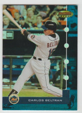 CARLOS BELTRAN Mets 2005 Bowman's Best BLUE REFRACTOR #27 SP Parallel #101/499