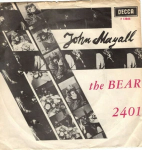 JOHN MAYALL ~ The Bear ~ 1968 Swedish Decca 2-track 7" vinyl single in pic.slve - Picture 1 of 4
