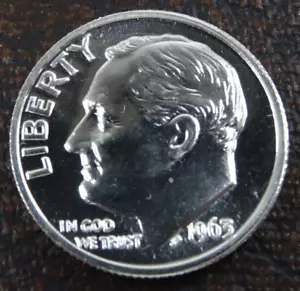 1963 Roosevelt Dime PR Proof 90% Silver Coin US Mint 10C - Picture 1 of 4