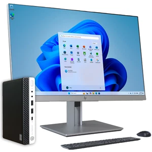 Komplett HP Mini PC /24" Monitor Core i5-9500T 2,2GHz 32GB RAM 1TB SSD Win11 Pro - Bild 1 von 7
