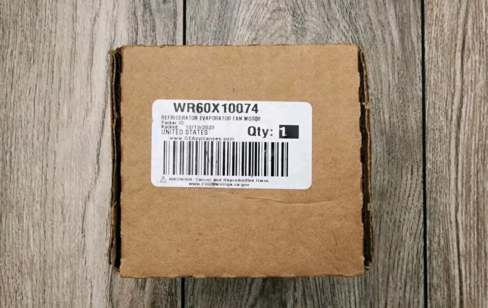 OEM GE WR60X10074 Refrigerador DC, Motor Ventilador Evaporador Con Termistor NUEVO Foto 1 de 1