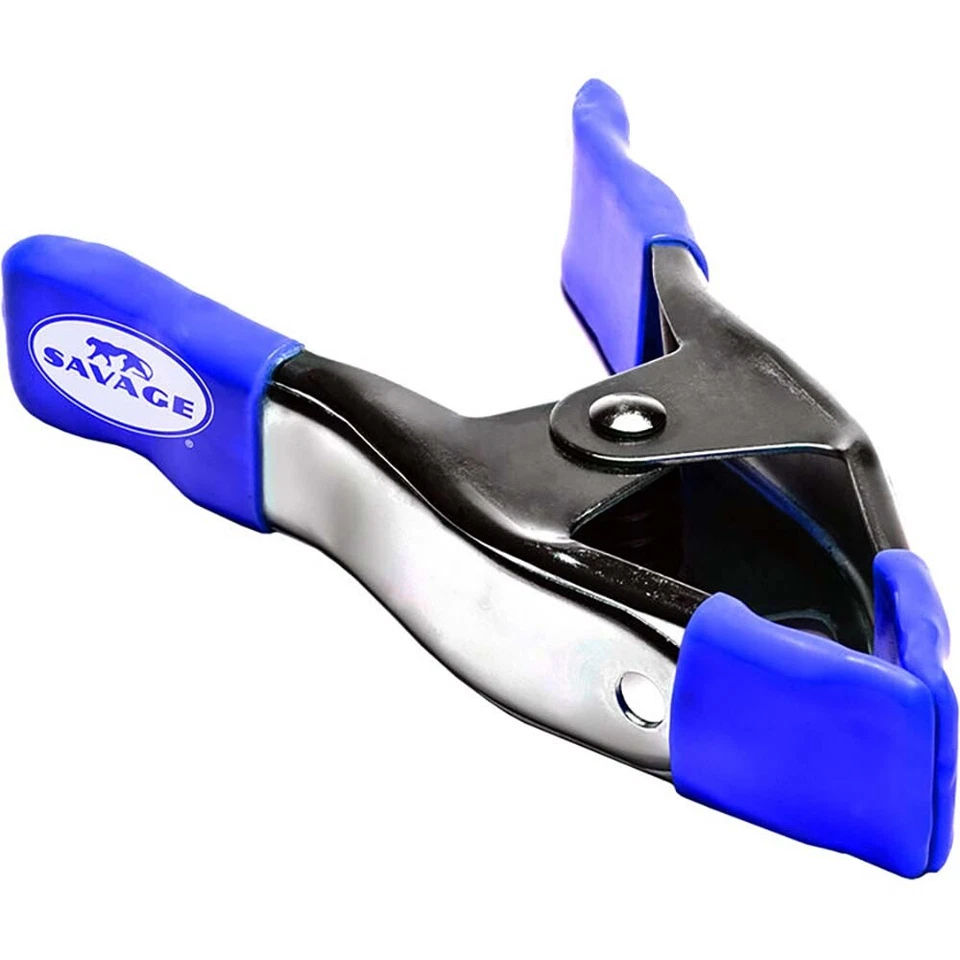 4-дюймовый пружинный зажим Savage с рукояткой-подушкой - Изображение 1 из 2