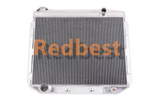 Radiador de aluminio de 3 filas para 57 58 59 Ford Fairlane Ranchero Skyliner/Edsel Mercury V8 - Imagen 1 de 10