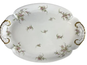 Haviland Schleiger Sylvia Antique France Limoges Large Serving Platter 18” - Picture 1 of 8