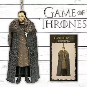 Offizielle Game of Thrones Jon Schnee Urlaub Ornament Miniatur Replik Ware - Bild 1 von 2