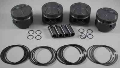 JDM NIPPON RACING 84MM FULL FLOATING B16B CTR PISTONS & RINGS PCT B20 VTEC   - Image 1 of 4