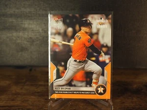 2022 Topps Now #1147 Alex Bregman Orange Parallel Card 5/5 World Series - Picture 1 of 2