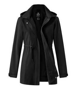Chaqueta de lluvia ligera impermeable Wantdo para mujer gabardina cortavientos impermeable - Imagen 1 de 30