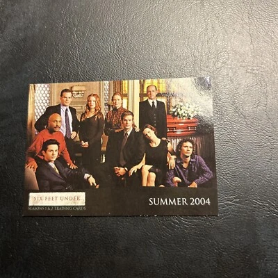 Jb8b Promo P1 Six Feet Under 2004 Rittenhouse Archives nate ruth david fisher Foto 1 de 2