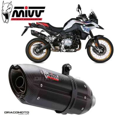 échappement BMW F 850 GS 2020 2021 MIVV Suono Noir - Photo 1/4