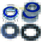 Rear Wheel Ball Bearings Seals Kit for Kawasaki ZR1200 ZRX1200R 2000-2004