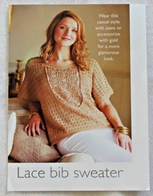 Crochet Lace Short Sleeved Sweater - Image 1 of 3