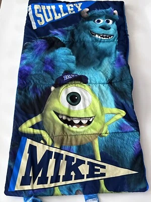 Disney Pixar Monsters University SULLY MIKEY, saco de dormir para niños Foto 1 de 3