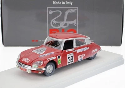 MODELLINO AUTO STATICO RIO CITROEN DS21 #39 RALLY MONTE CARLO 1972 ROMANZIN 1/43 - Immagine 1 di 4