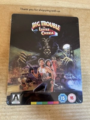 BIG TROUBLE IN LITTLE CHINA - UK BLU RAY STEELBOOK - NEW & SEALED John Carpenter - Image 1 of 4