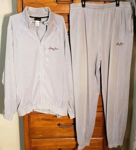 Sean John Tracksuit Mens Velour Outfit Joggers Warm Up Set Y2K - Picture 1 of 6