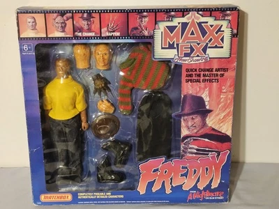 Matchbox Maxx Fx Freddy Krueger Complete 1989 Figure Vintage Nightmare On Elm  - Image 1 of 4