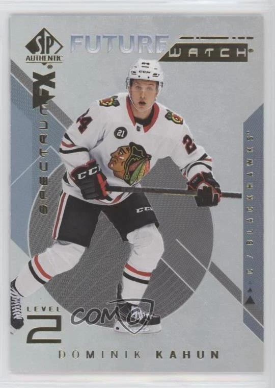 2018-19 SP Authentic Spectrum FX Bounty Dominik Kahun #S-72 Rookie RC - Image 1 of 2