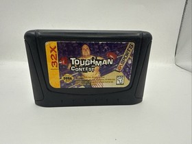Toughman Contest Sega Genesis 32X game cartridge working great shape EA Sports