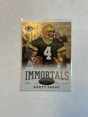 2014 Panini Certified #179 Brett Favre #/999 - Image 1 of 2