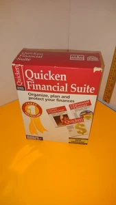 Quicken Financial Suite PC Software CD-ROM Windows 95 & 3.1 Boxed Vintage Retail - Picture 1 of 6