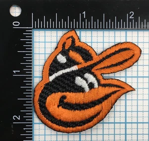 1975-76 BALTIMORE ORIOLES MLB BASEBALL VINTAGE 2.25" HAT LOGO TEAM PATCH - Picture 1 of 2