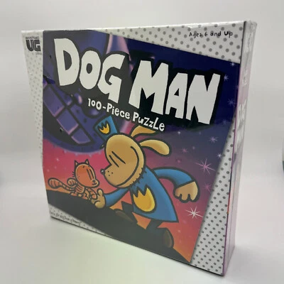 Rompecabezas Dog Man 100 Piezas Juegos Universitarios Juego Infantil Precintado **NUEVO** Foto 1 de 4