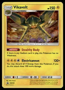 Vikavolt Holo SM208 SM Promos Pokemon Card - Picture 1 of 2