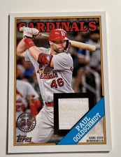 2023 Topps Series One Paul Goldschmidt 1988 RELIC CARD 35th Anniversary.
